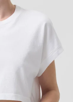 AGOLDE Aiden Tee In White Store