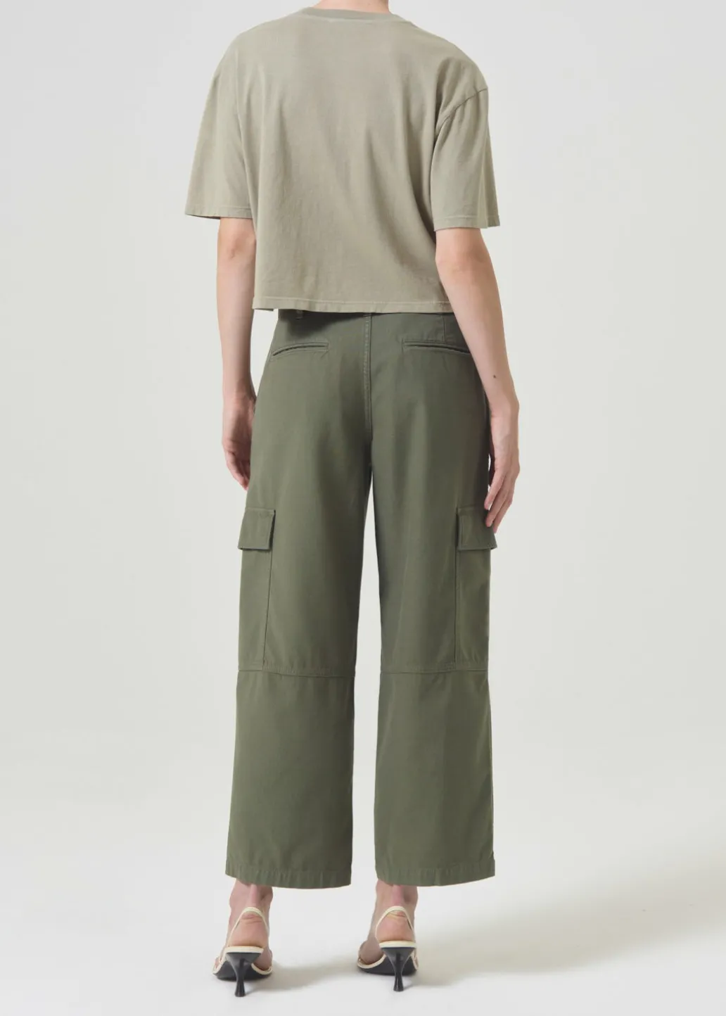 AGOLDE Anya Tee In Snail New