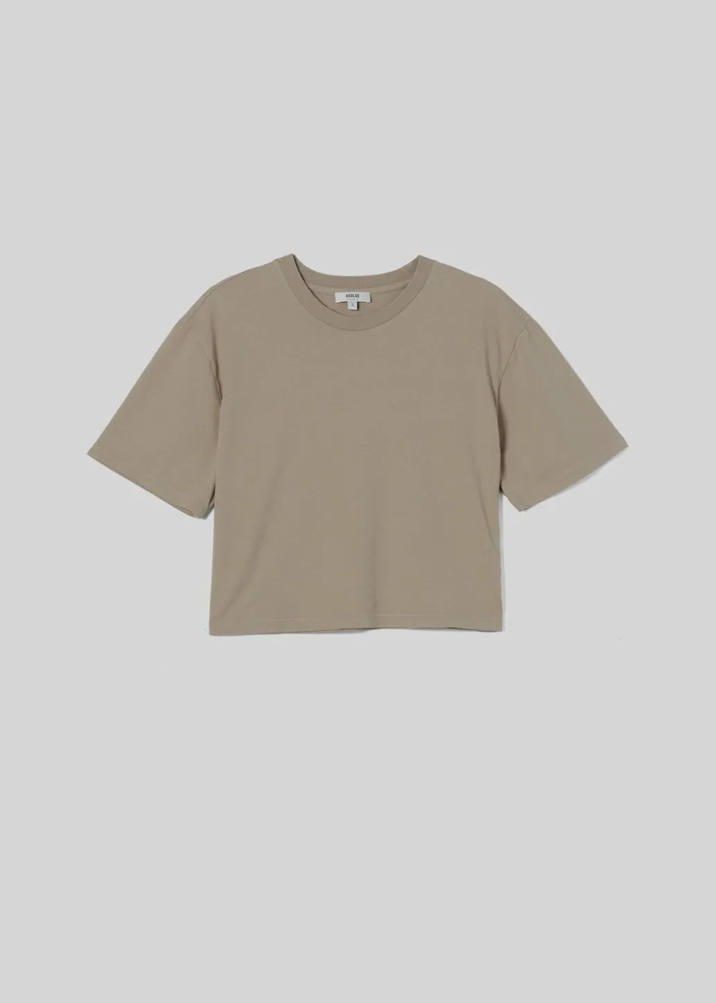 AGOLDE Anya Tee In Snail New