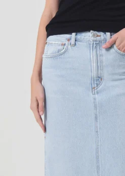 AGOLDE Astrid Slice Skirt In Fragment Sale