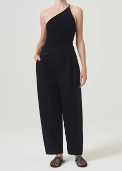 AGOLDE Becker Chino In Black Flash Sale