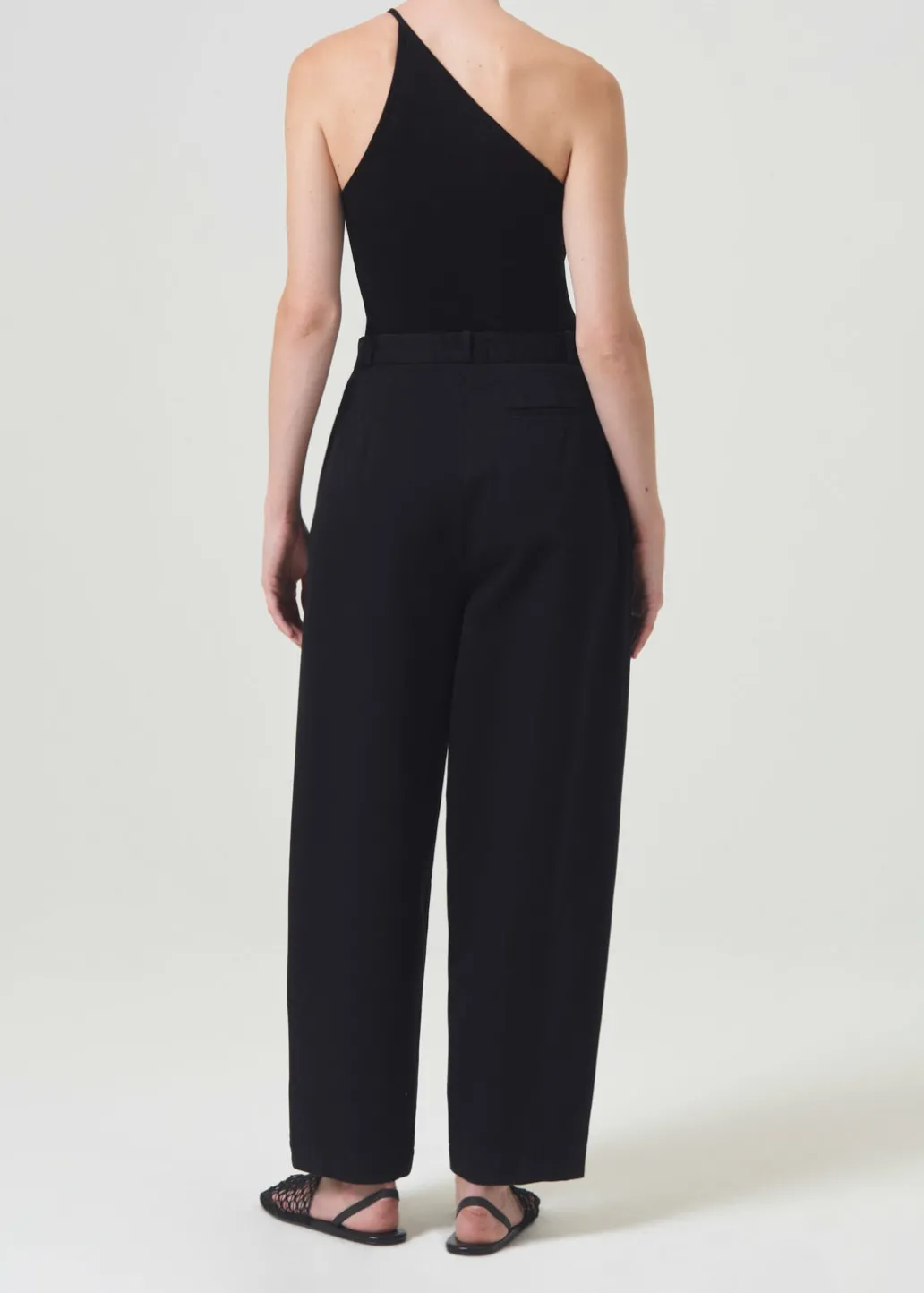 AGOLDE Becker Chino In Black Flash Sale