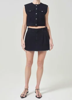 AGOLDE Becker Skirt In Crushed Shop