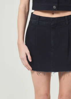 AGOLDE Becker Skirt In Crushed Shop