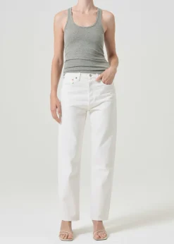 AGOLDE Bianca Tank In Celery Outlet