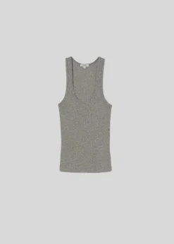 AGOLDE Bianca Tank In Celery Outlet