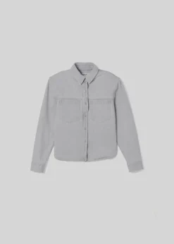 AGOLDE Brigid Shirt In Tarnish Outlet