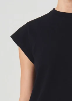 AGOLDE Bryce Tee In Black New