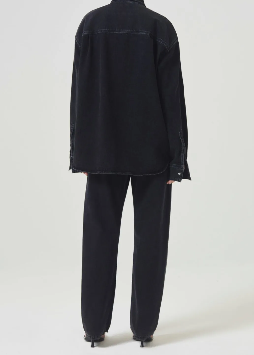 AGOLDE Camryn Shirt In Crushed New