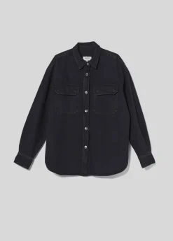 AGOLDE Camryn Shirt In Crushed New