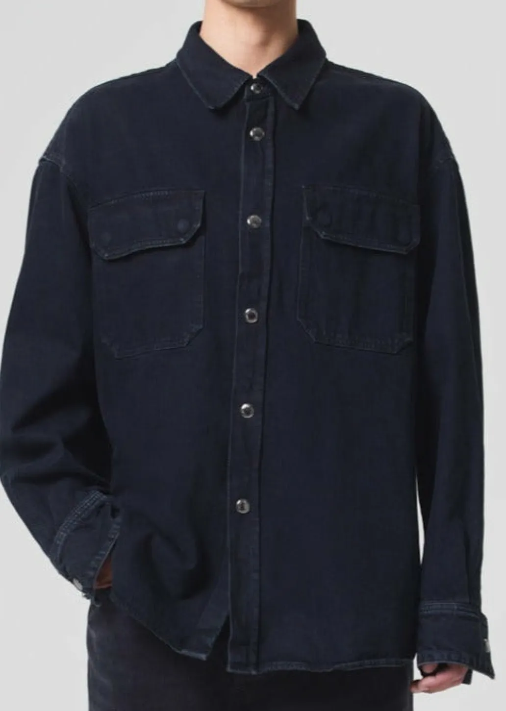 AGOLDE Camryn Shirt In Crushed Hot