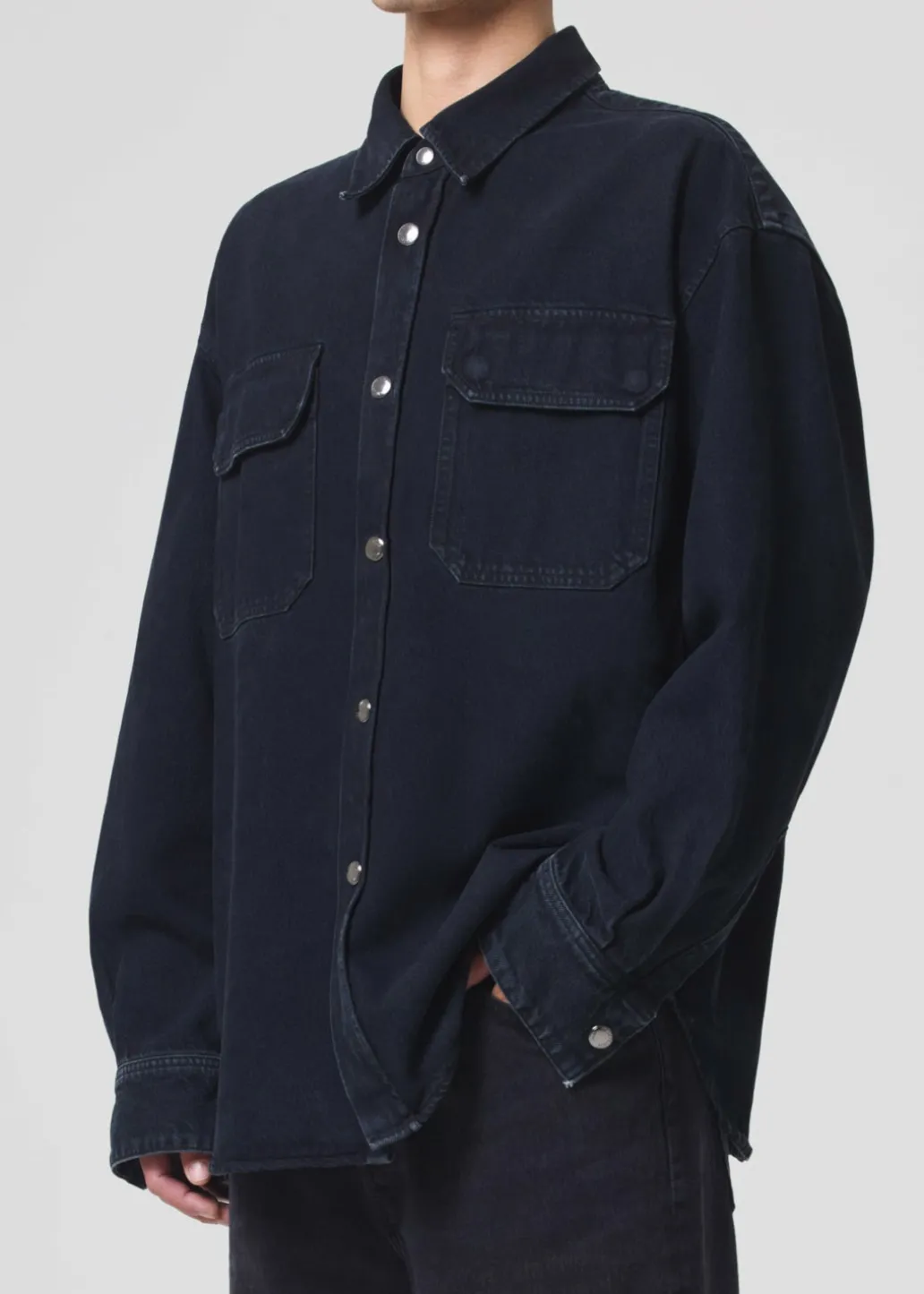 AGOLDE Camryn Shirt In Crushed Hot