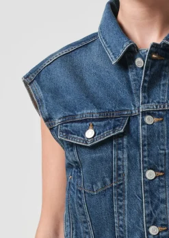 AGOLDE Charli Vest In Filter Best