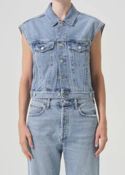 AGOLDE Charli Vest In Immortal Best