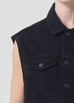 AGOLDE Charli Vest In Jagged Online