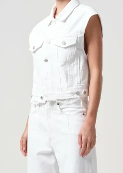 AGOLDE Charli Vest In Polar Online