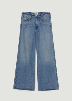 AGOLDE Clara Low Rise Baggy Flare In Signal Flash Sale