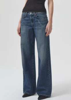 AGOLDE Clara Low Rise Baggy Flare In Noise Best Sale