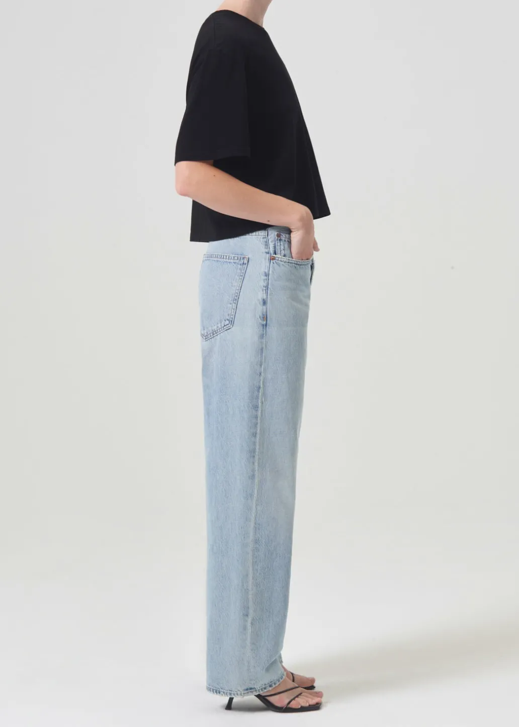 AGOLDE Criss Cross Upsized Jean In Wired Best