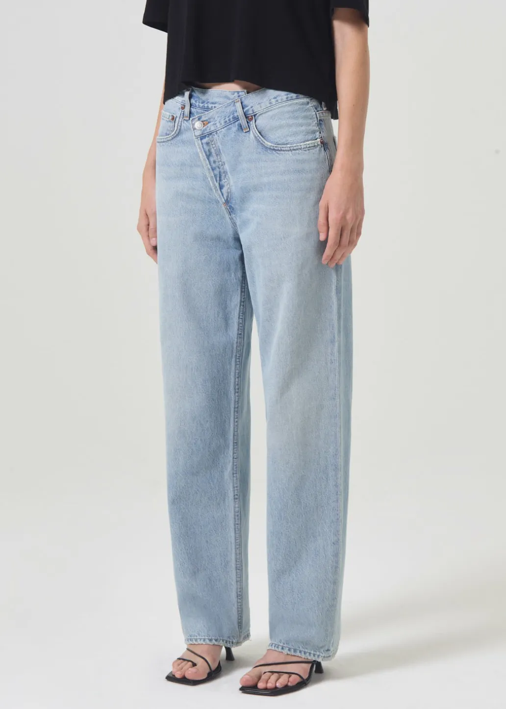 AGOLDE Criss Cross Upsized Jean In Wired Best