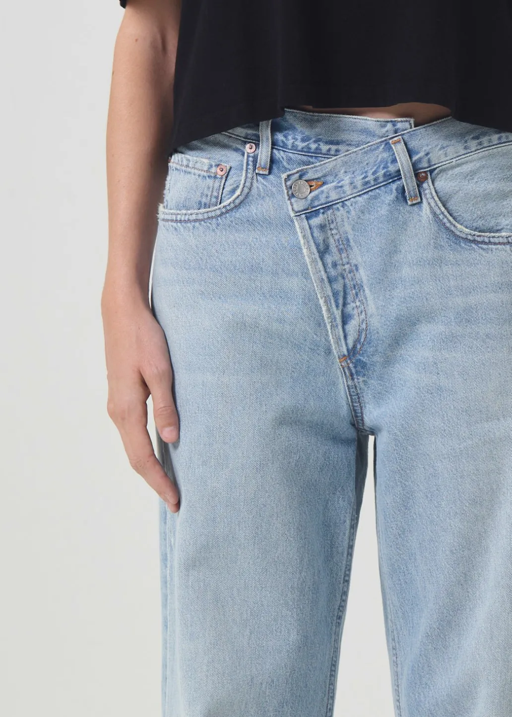 AGOLDE Criss Cross Upsized Jean In Wired Best