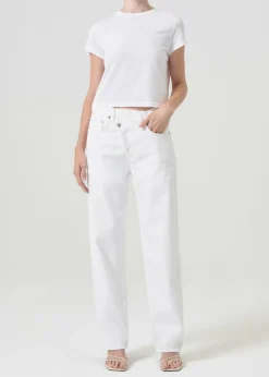 AGOLDE Criss Cross Upsized Jean In Milkshake Discount