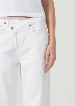 AGOLDE Criss Cross Upsized Jean In Milkshake Discount