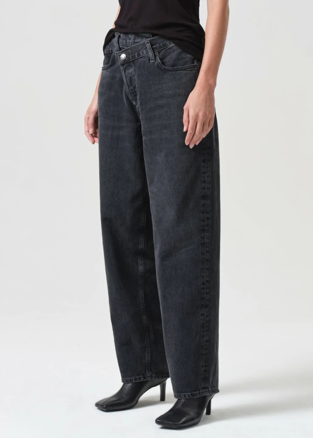 AGOLDE Criss Cross Upsized Jean In Shambles Fashion