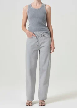 AGOLDE Criss Cross Upsized Jean In Rain Shop