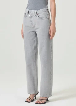 AGOLDE Criss Cross Upsized Jean In Rain Shop