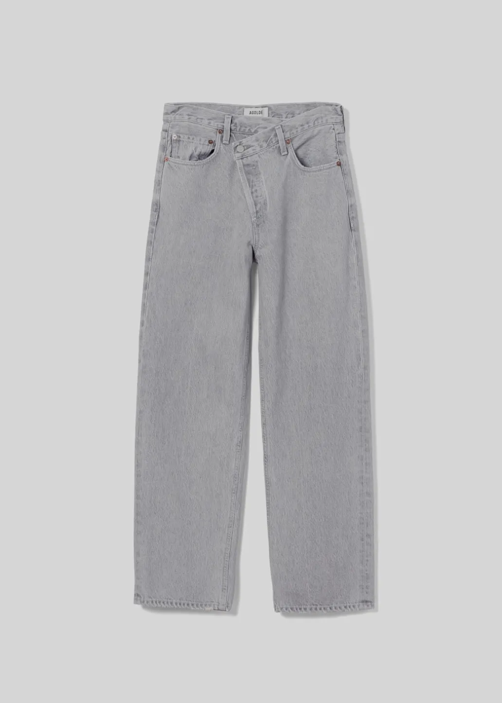 AGOLDE Criss Cross Upsized Jean In Rain Shop