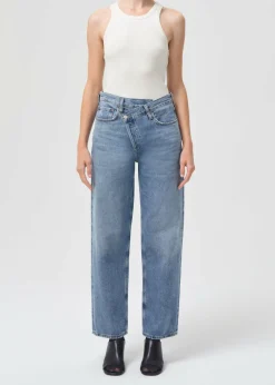 AGOLDE Criss Cross Upsized Jean In Eternal Flash Sale