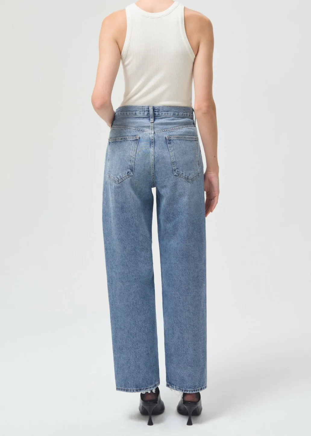 AGOLDE Criss Cross Upsized Jean In Eternal Flash Sale