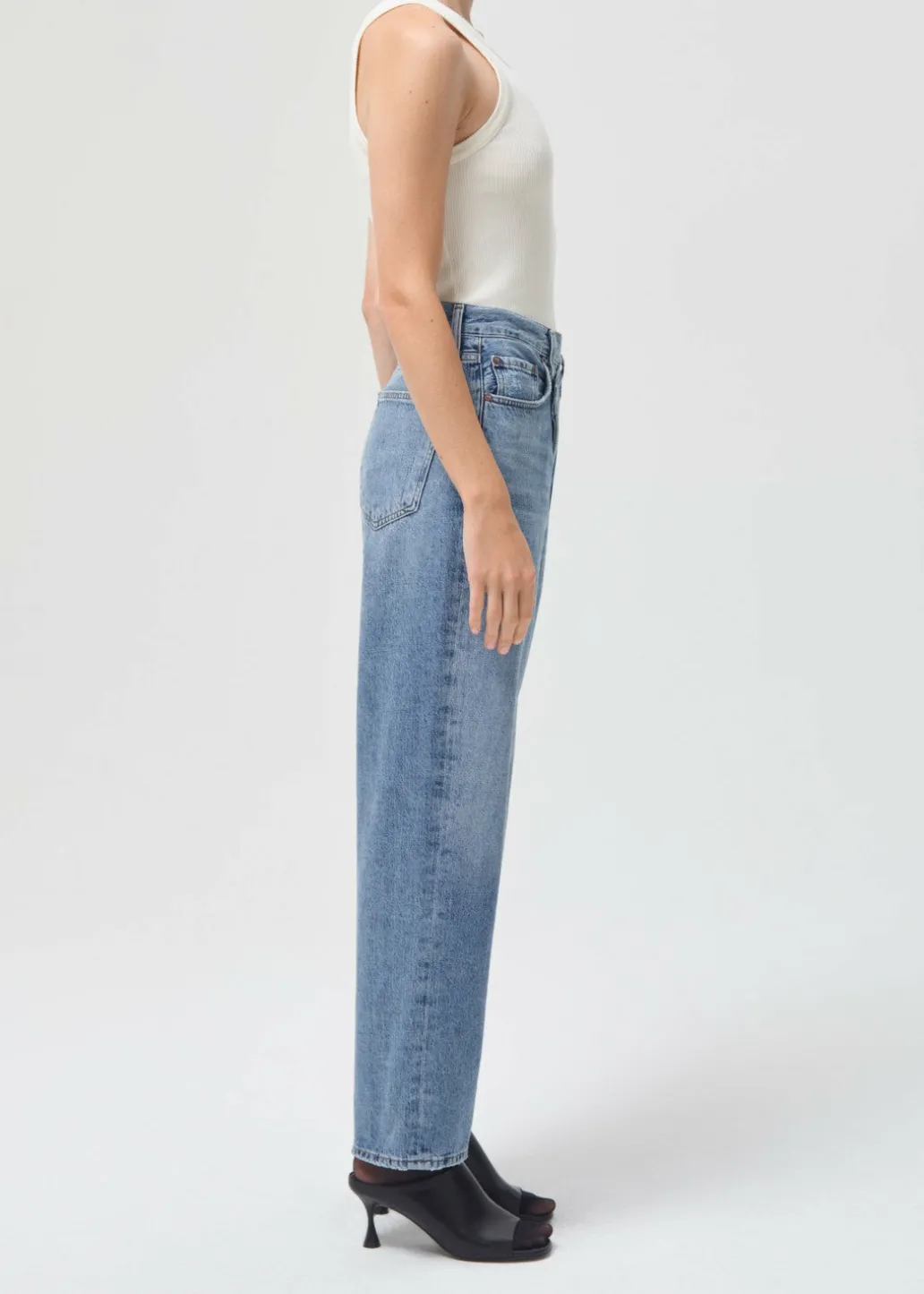AGOLDE Criss Cross Upsized Jean In Eternal Flash Sale