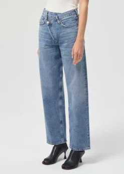 AGOLDE Criss Cross Upsized Jean In Eternal Flash Sale
