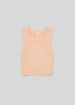 AGOLDE Cropped Poppy Scoop Neck Tank In Sprinkle Sale
