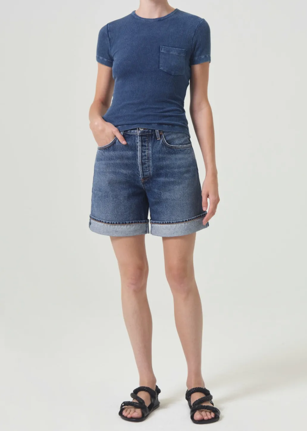 AGOLDE Dame Short In Control Online