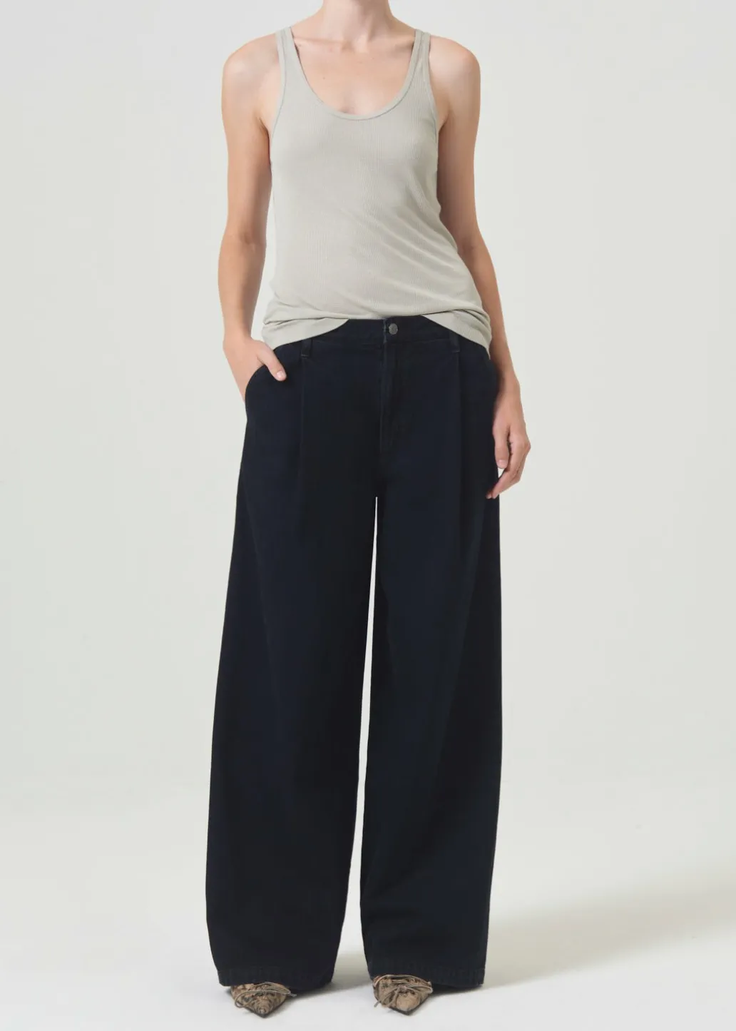 AGOLDE Ellis Trouser In Crushed Flash Sale