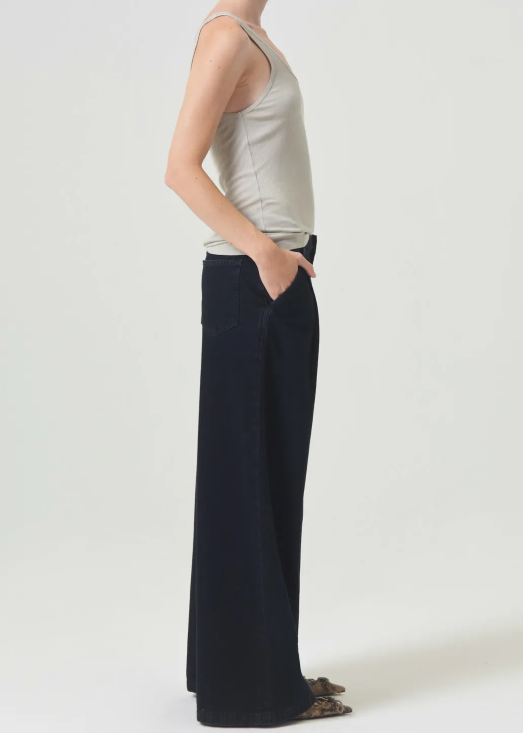 AGOLDE Ellis Trouser In Crushed Flash Sale