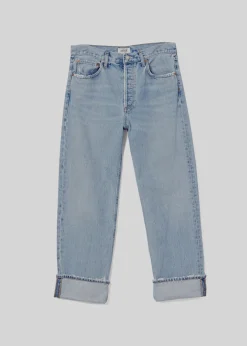 AGOLDE Fran Low Slung Straight In Force Best Sale