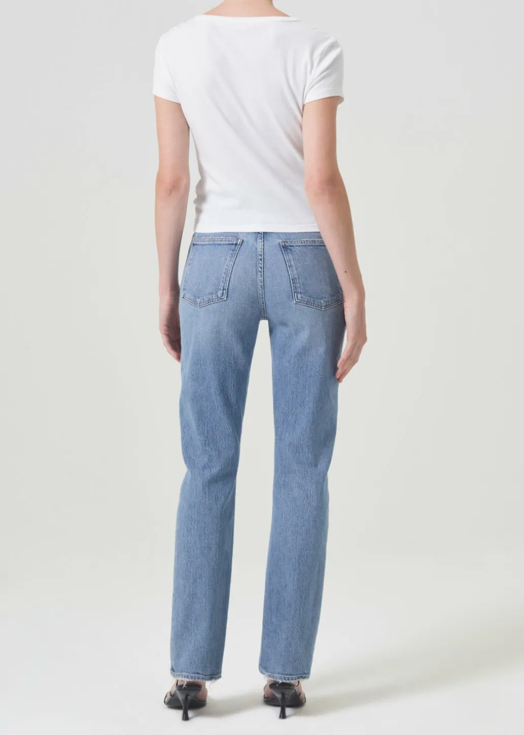 AGOLDE Freya High Rise Slim (Stretch) In Quiver Fashion