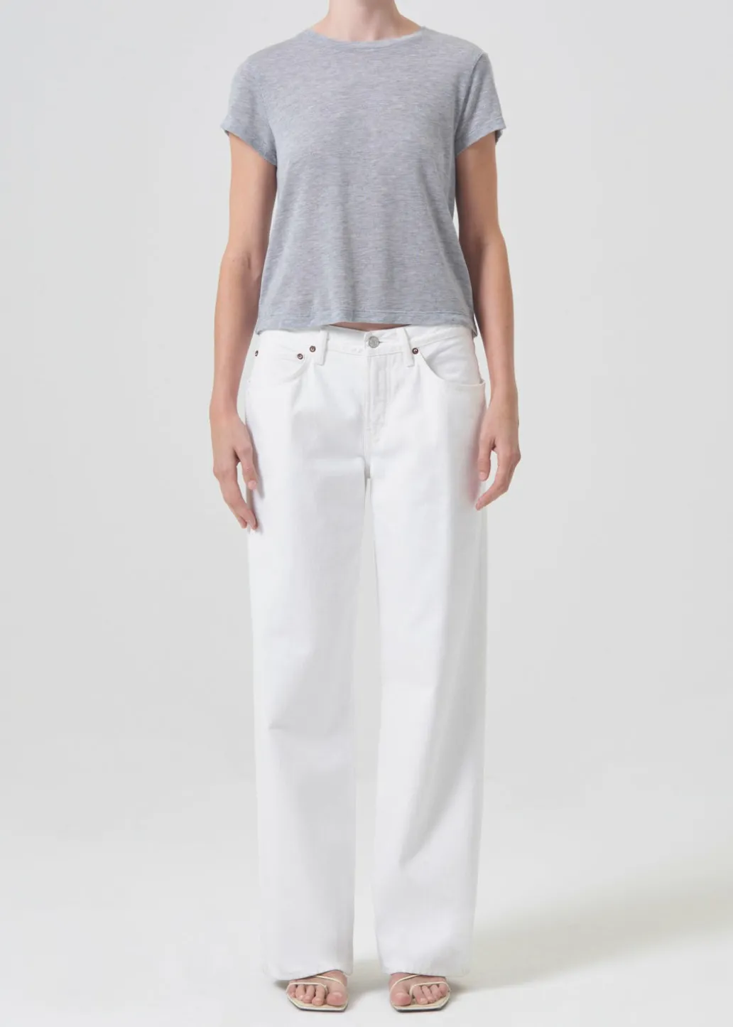 AGOLDE Fusion Jean In Milkshake Hot