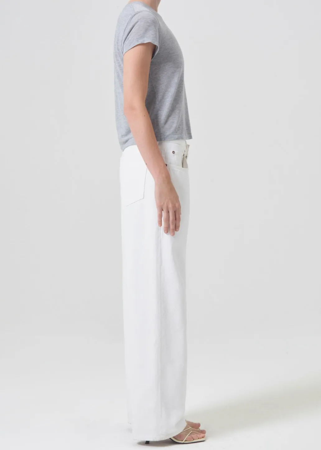 AGOLDE Fusion Jean In Milkshake Hot