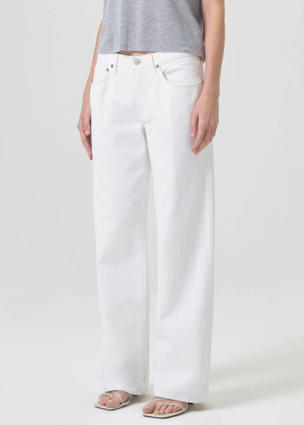 AGOLDE Fusion Jean In Milkshake Hot