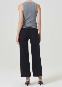 AGOLDE Harper Crop Jean In Hush Cheap
