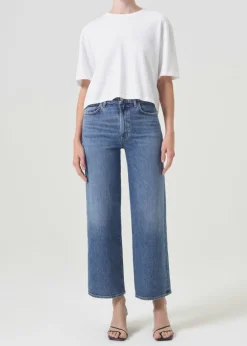 AGOLDE Harper Crop Jean In Moor Cheap