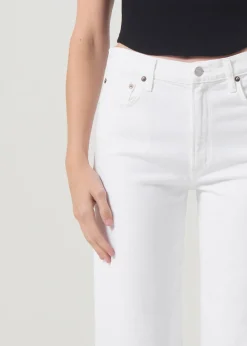 AGOLDE Harper Crop Jean In Sour Cream Discount