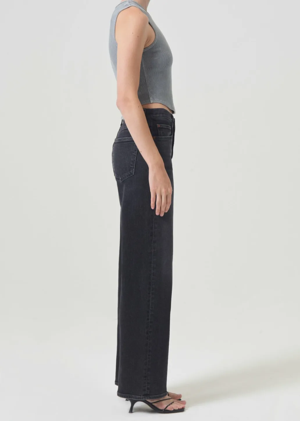 AGOLDE Harper Straight Jean (Stretch) In Hush Cheap