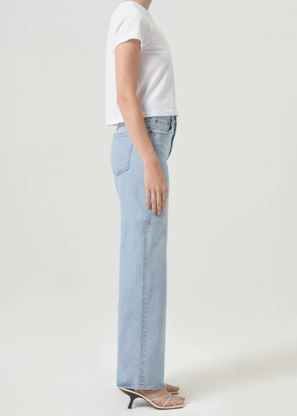 AGOLDE Harper Straight Jean (Stretch) In Trouble Store