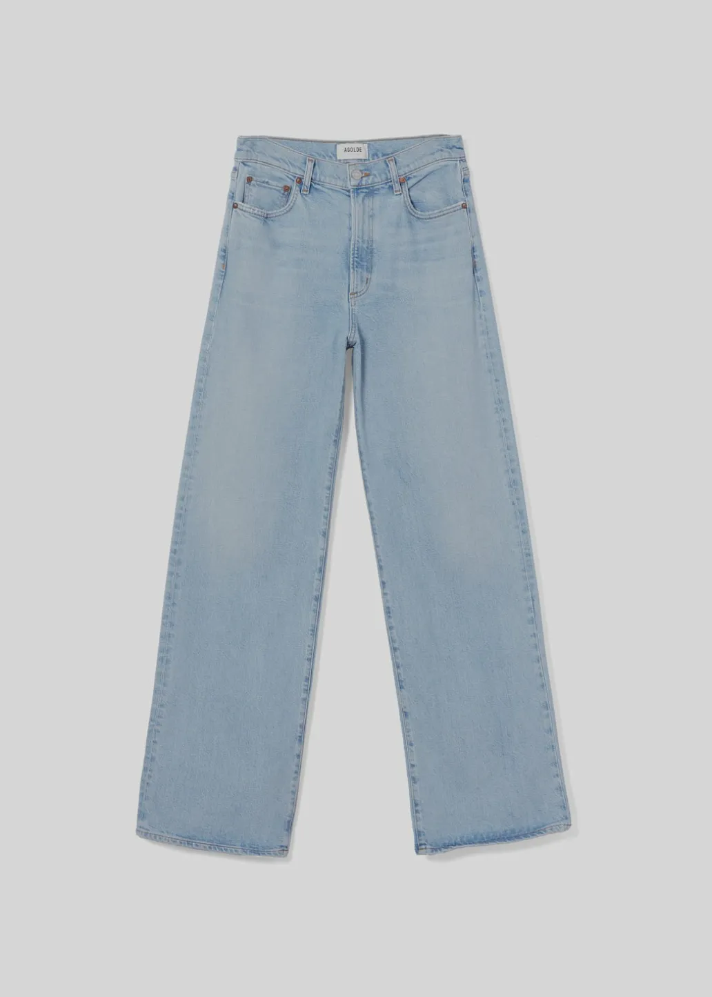 AGOLDE Harper Straight Jean (Stretch) In Trouble Store